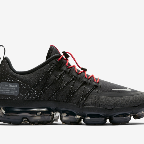 Black nike air vapormax run utility clearance