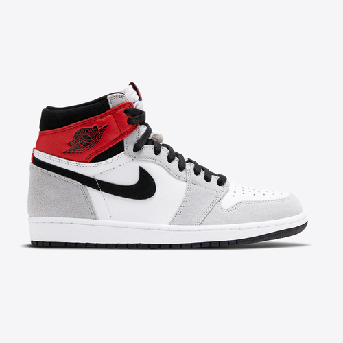 Jordan AIR JORDAN 1 RETRO HIGH OG WHITE BLAC LT SMOKE GREY VARSITY RED VegNonVeg