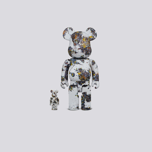 Bearbrick - BeRbrick Jackson Pollock Studio Splash 100 400Set
