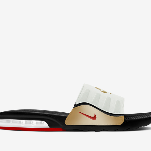 Nike - AIR MAX CAMDEN SLIDE 'SUMMIT WHITE/CHILE RED-METALLIC GOLD