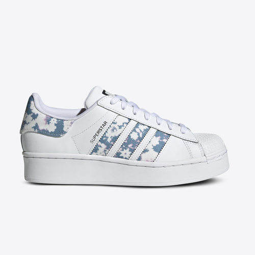 adidas gazelle silver green womens adidas Originals Women Superstar Bold White FV3334, 8.5