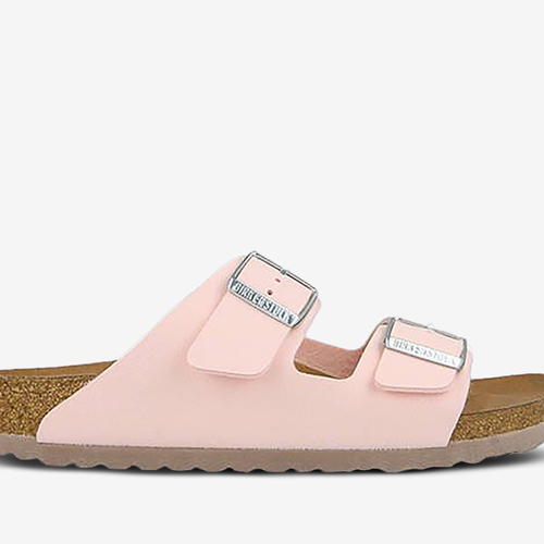 Birkenstock ARIZONA BIRKO FLOR PINK LIGHT ROSE VegNonVeg