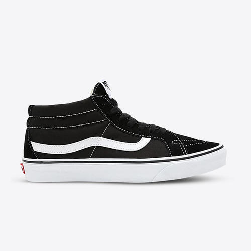 Vans black clearance mid