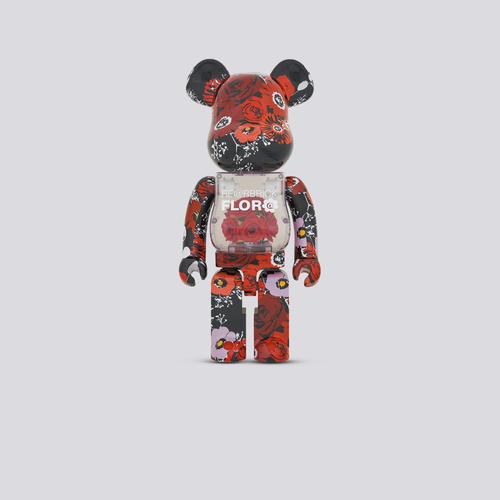 Bearbrick - Buy BEARBRICK FLOR@ 1000% 'MULTI' - VegNonVeg