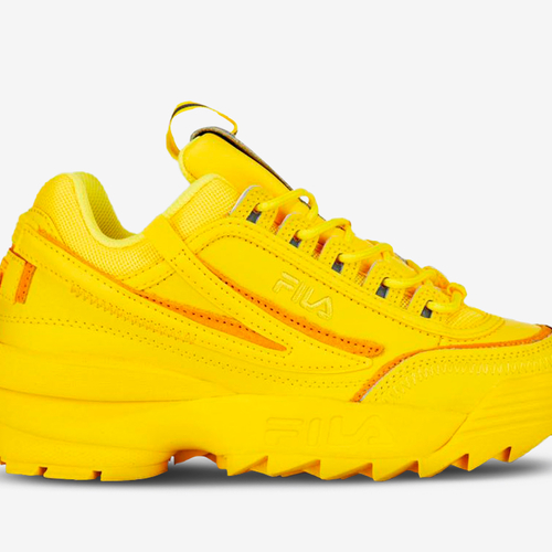 Fila disruptor 2 yellow mens new arrivals