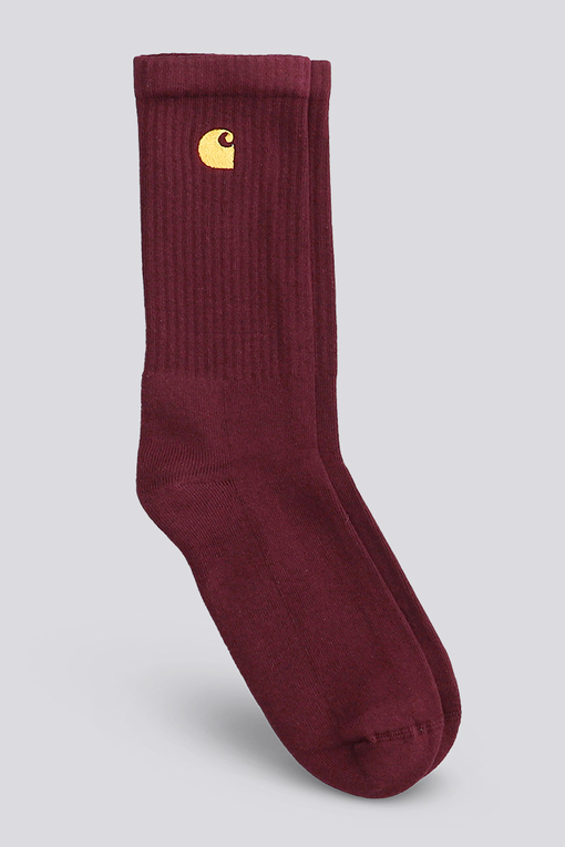 Carhartt WIP - Carhartt WIP - CHASE SOCKS 'AMARONE/GOLD' - VegNonVeg