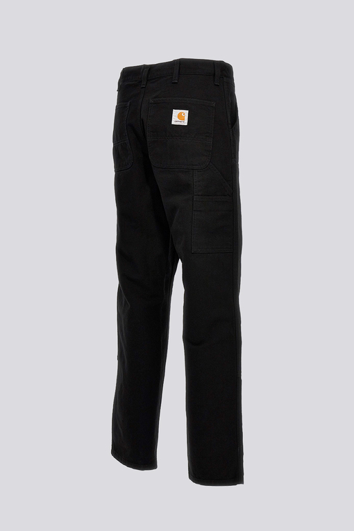 Carhartt WIP - Carhartt DOUBLE KNEE PANT 'BLACK RINSED' - VegNonVeg