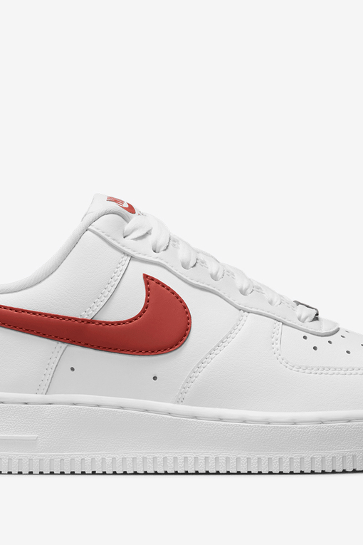 Nike - Buy NIKE AIR FORCE 1 '07 'WHITE/RUGGED ORANGE' - VegNonVeg