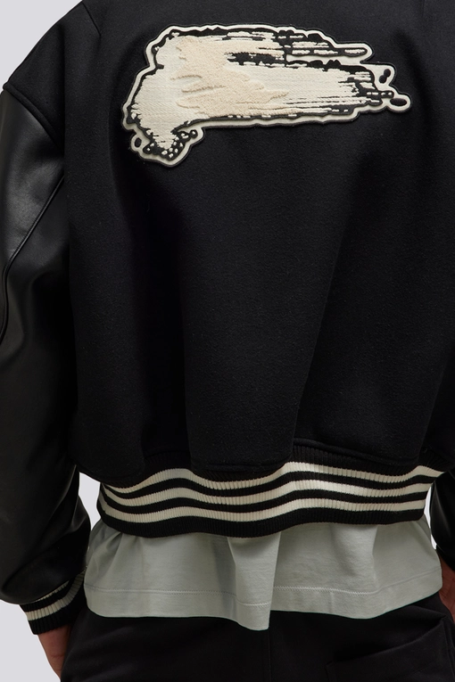 Y-3 - Y-3 LETTERMAN JACKET 'BLACK' - VegNonVeg