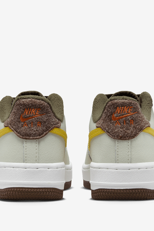 Nike - AIR FORCE 1 LV8 (GS) 'SUMMIT WHITE/VIVID SULFUR' - VegNonVeg