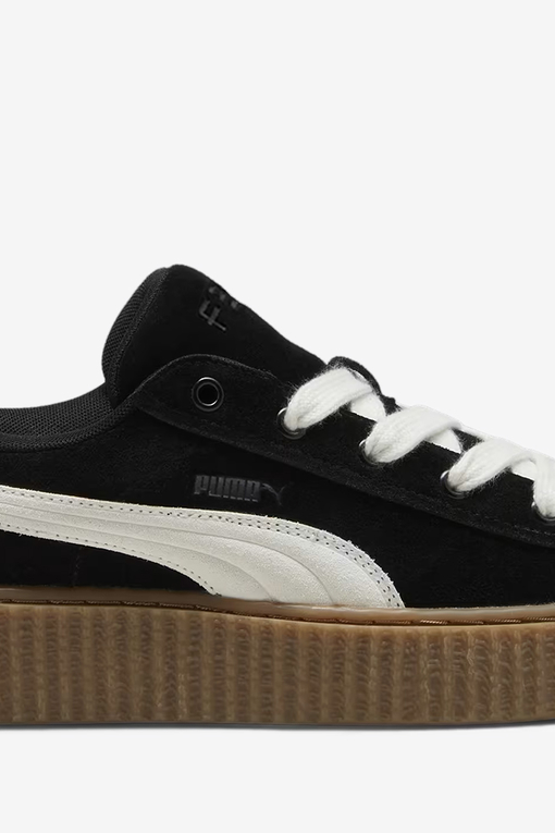 Puma creepers black outlet and white