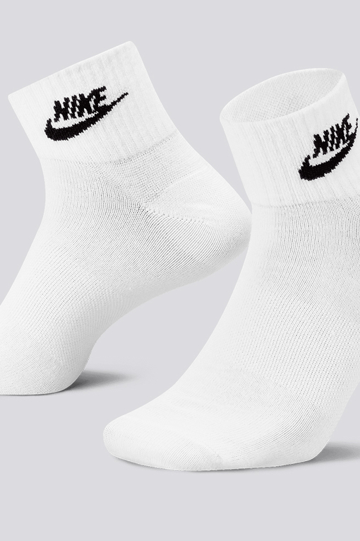 Nike - SPORTSWEAR EVERYDAY ESSENTIALS SOCKS 'WHITE/BLACK' - VegNonVeg