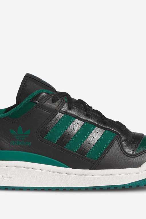 FORUM LOW CL CORE BLACK COLLEGIATE GREEN CLOUD WHITE