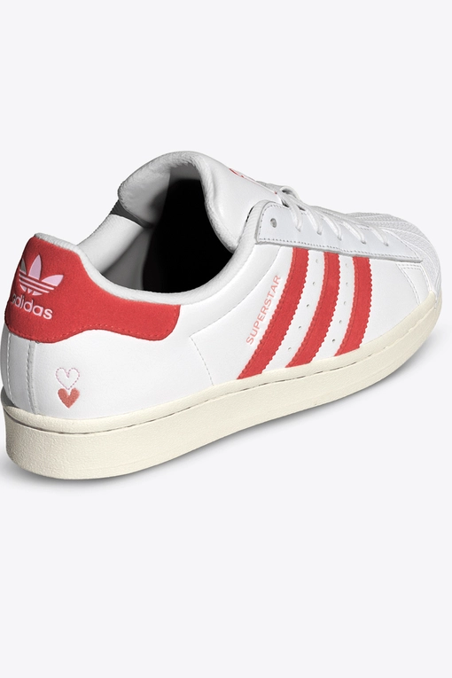 And Red White Superstar Red Stripe Superstar Turnschuhe Adidas