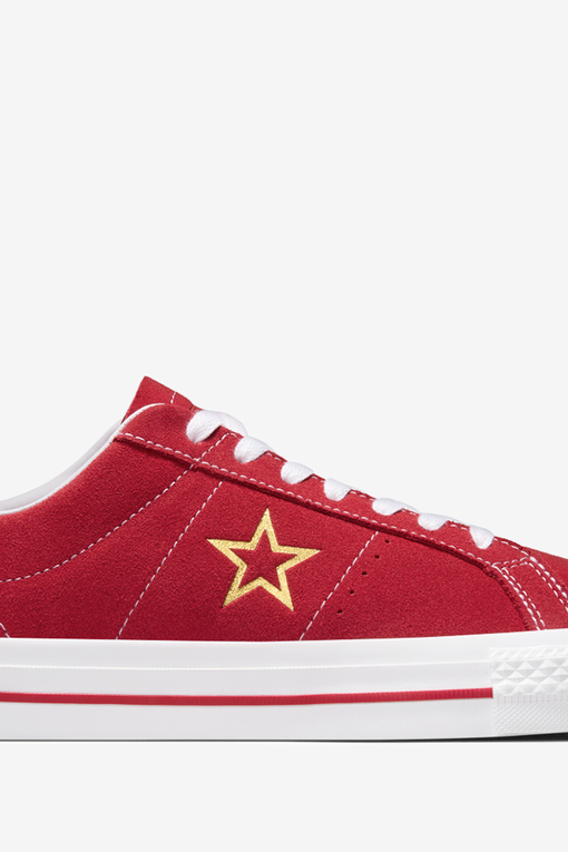 Converse one star on sale gold