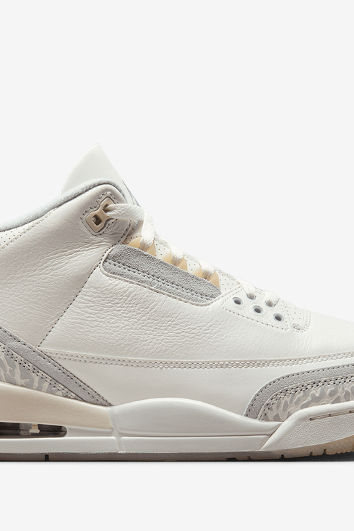 Jordan - AIR JORDAN 3 RETRO CRAFT 'IVORY/GREY MIST-CREAM' - VegNonVeg