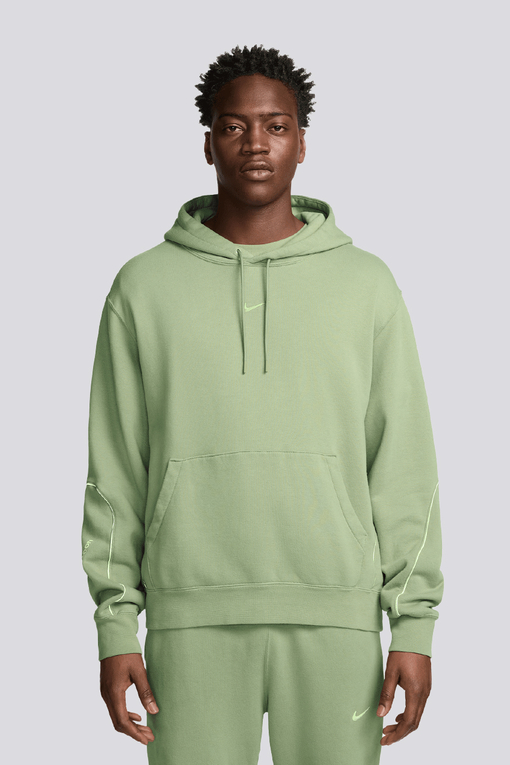 Nike - X NOCTA CS HOODIE FLEECE 'OIL GREEN/LIGHT LIQUID LIME' - VegNonVeg