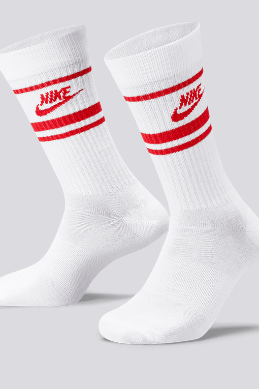 Nike - NIKE SPORTSWEAR EVERYDAY ESSENTIALS CREW SOCKS 3 PAIRS 'WHITE ...