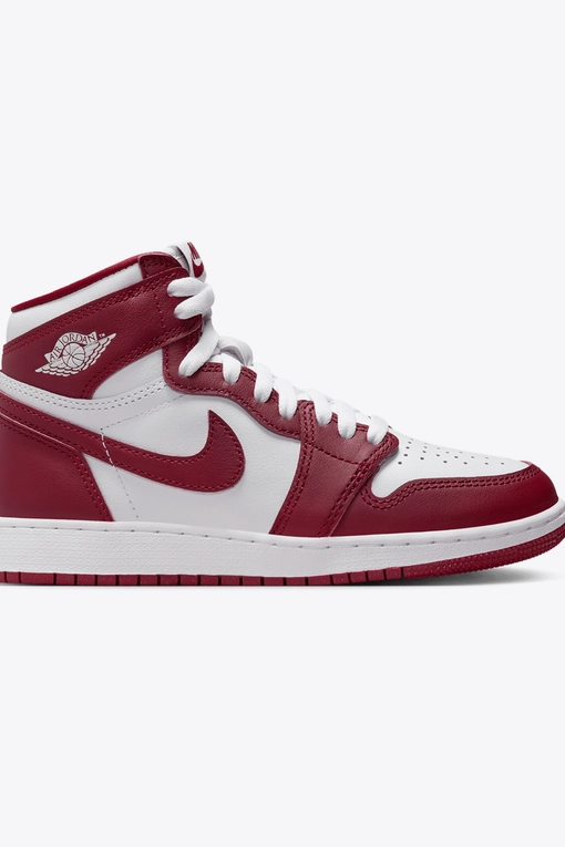 jordan1 red and white