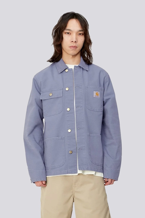 Carhartt WIP - CARHARTT WIP MICHIGAN COAT AGED CANVAS BAY BLUE l