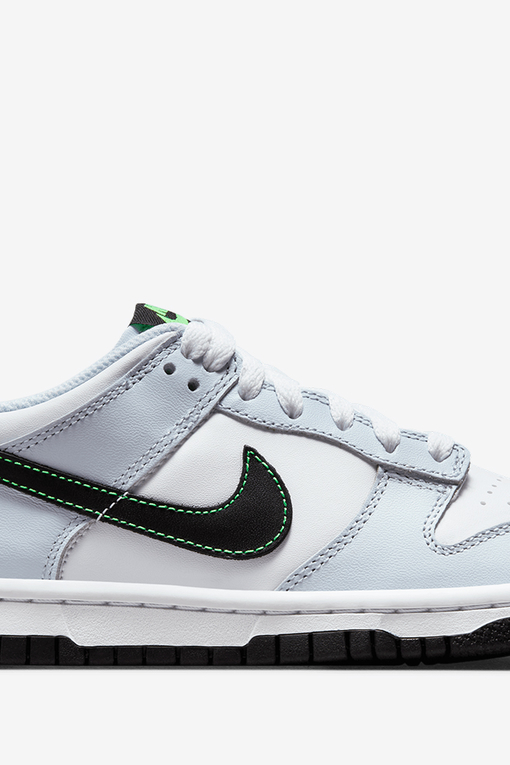 Nike Dunk Low White Black Football Grey Green Strike Vegnonveg