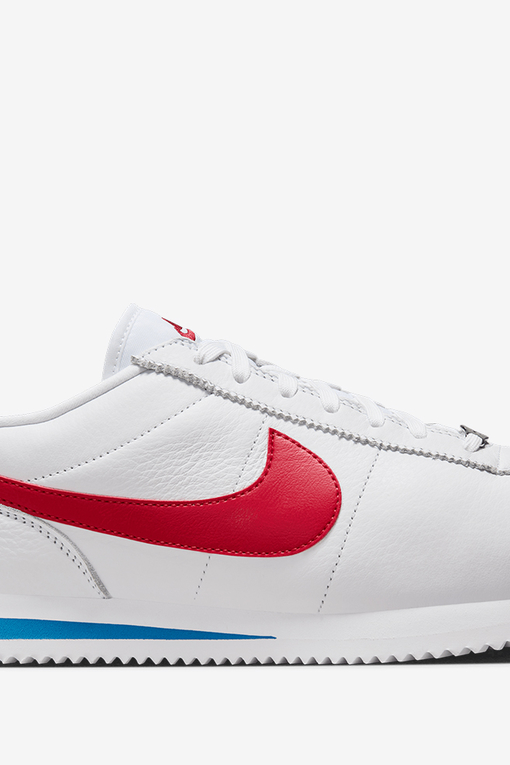 Nike - CORTEZ 'WHITE/VARSITY RED-VARSITY BLUE' - VegNonVeg