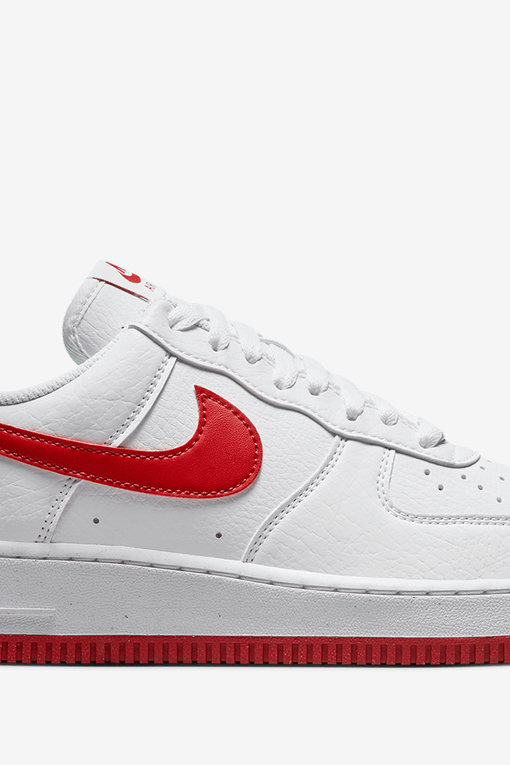 Nike - AIR FORCE 1 '07 NN 'WHITE/GYM RED-VOLT' - VegNonVeg