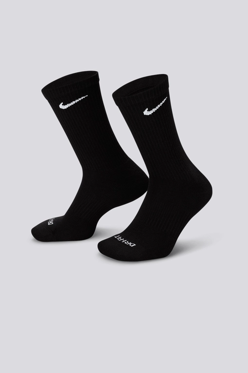 crew black nike socks