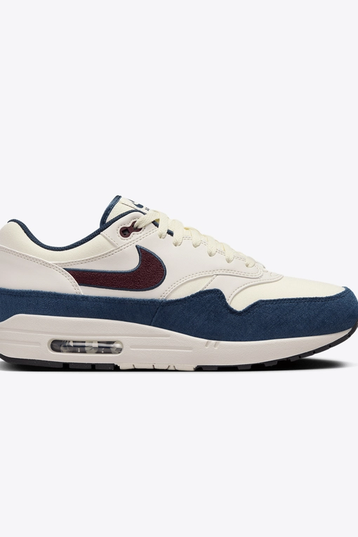 burgundy and white air max