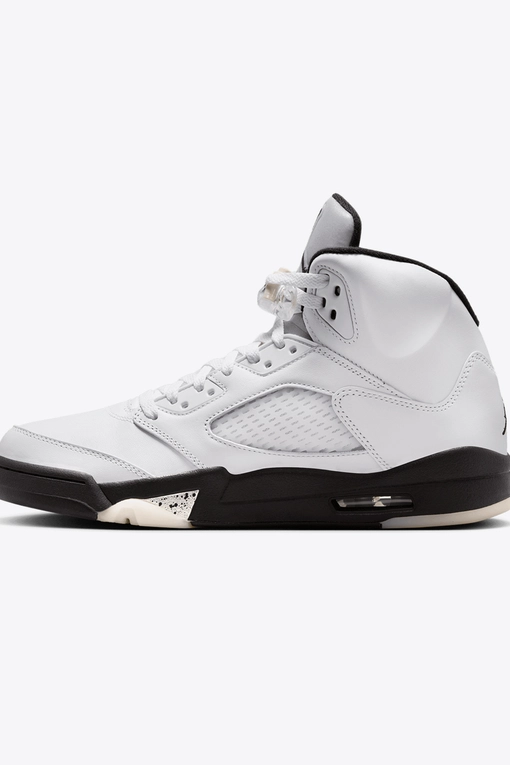jordan 5's black and white