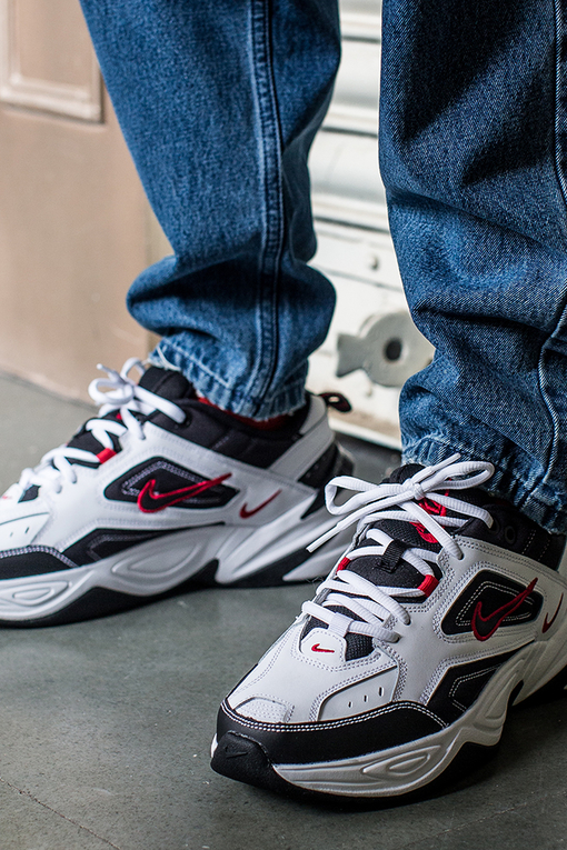 White Black Red Red Tekno Jeans Outfit M2k Tekno M2K TEKNO 'WHITE