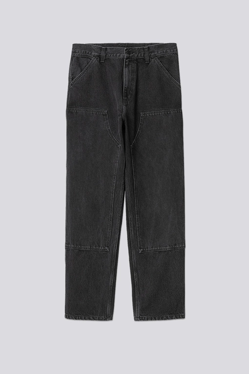 carhartt double knee pants black 34×30 stone-washed-double-knee-pant-