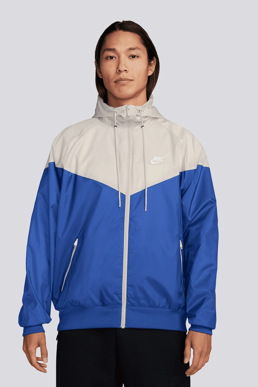 nike woven windrunner hooded jacket