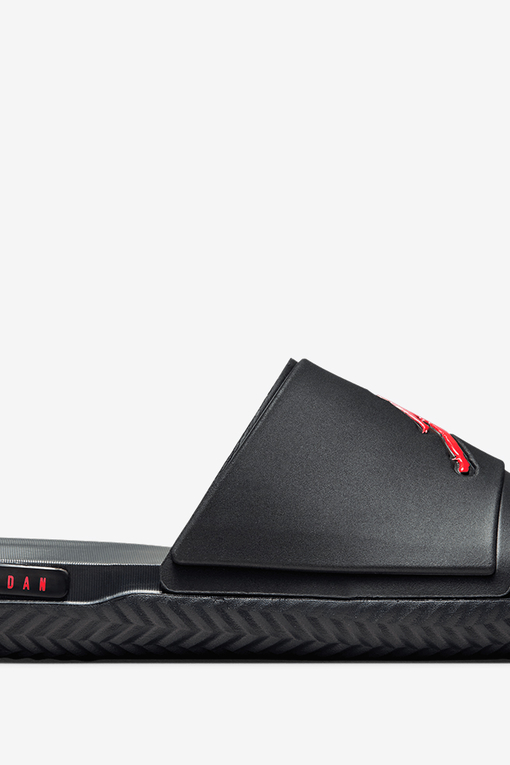 Jordan - JUMPMAN SLIDE PSG 'OFF NOIR/INFRARED-PINK OXFORD' - VegNonVeg