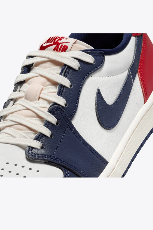 Midnight Navy Jordan Aj1 Mid Red And Blue Air Jordan Retro Low Og