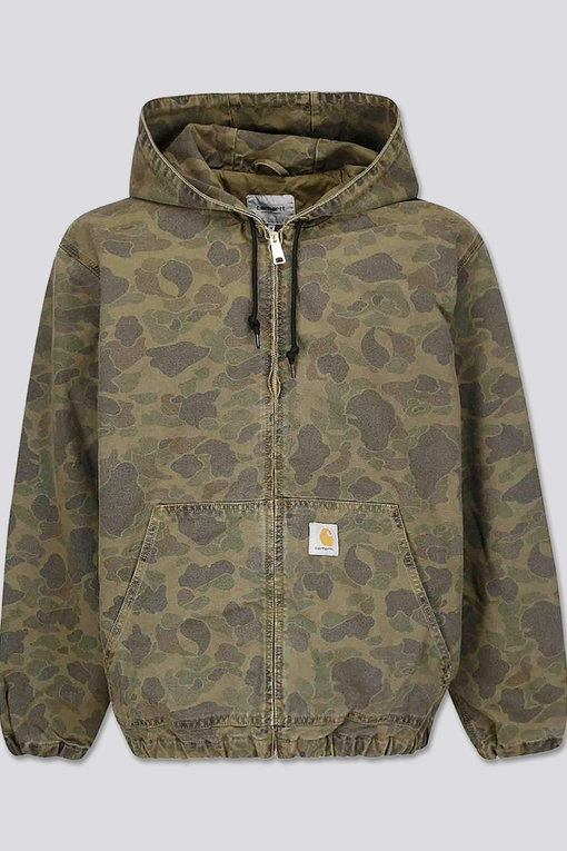 CARHARTT DUCK ACTIVE JACKET カモ柄　24FW Carhartt WIP Regular Fit Duck Active Jacket - Camo Duck
