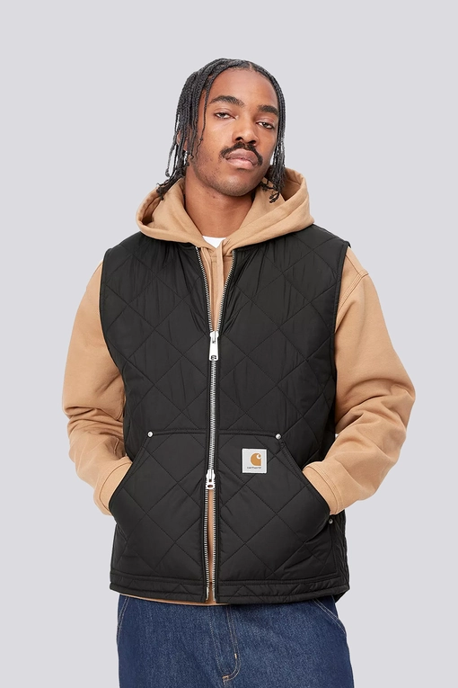 ジャケット・アウター Carhartt WIP MYTON VEST LINER Carhartt WIP - CARHARTT WIP MYTON VEST LINER BLACK l Buy Men's