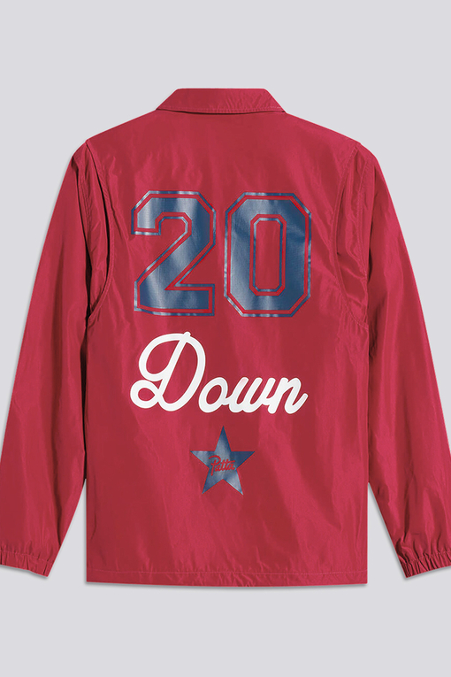 Converse CONVERSE X PATTA COACHES JACKET GARNET l Buy Men's