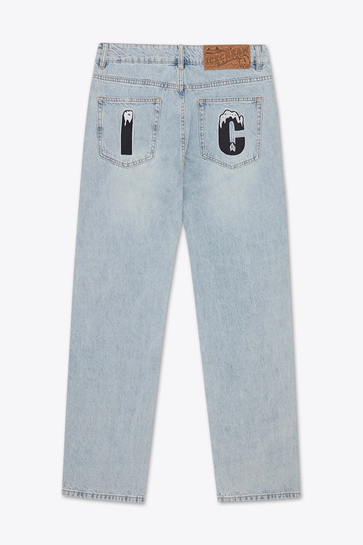 Icecream - RUNNING DOG LIGHT WASHED DENIM PANT - VegNonVeg