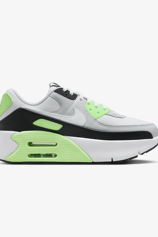 国内配送 NIKE W AIR MAX 90 LV8 WHITE/PHOTON DUST-B.BROWN Nike Wmn's Air Max 90 LV8 'White/Photon-Dust-Baroque Brown