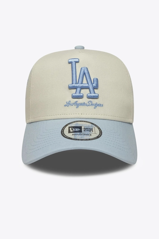 Casquette New Era 9Forty Dodgers Femme Métallisé Bleu MLB Ajustable