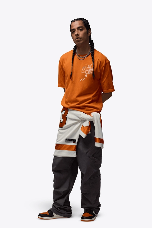 Jordan - Jordan Brooklyn Oversized Graphic Short Sleeve Crew