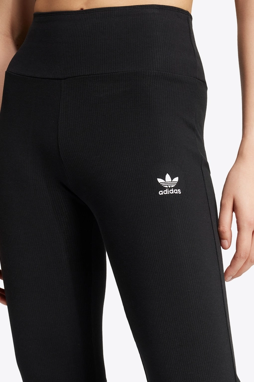 ESSENTIALS RIBBED FLARED LEGGINGS