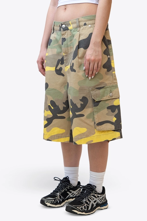 Vandy The Pink - Vandy The Pink Camo Cargo Short Yellow Camo