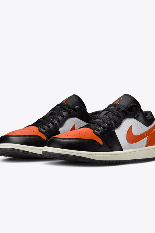 Jordan - Jordan Air Jordan 1 Low Black/Starfish-White-Sail | Buy