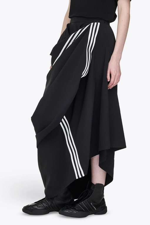 Y-3 - NYLON 3-STRIPES SKIRT - VegNonVeg