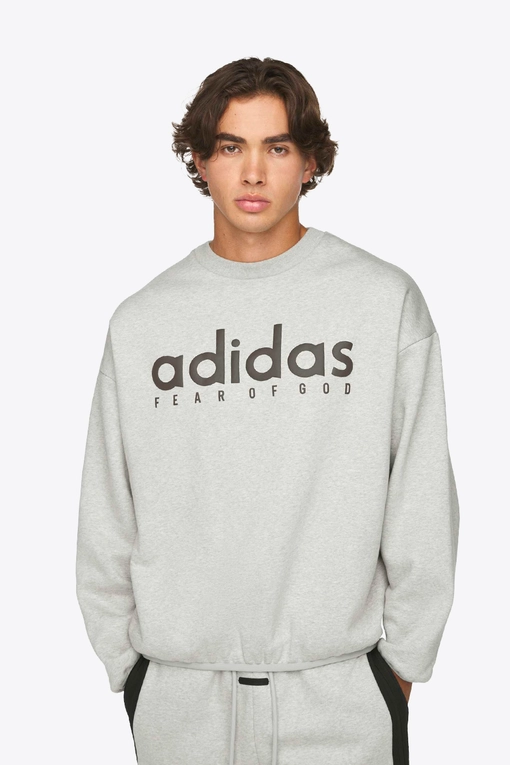 Adidas X FEAR OF GOD ATHLETICS CREW FLEECE SWEATSHIRT VegNonVeg