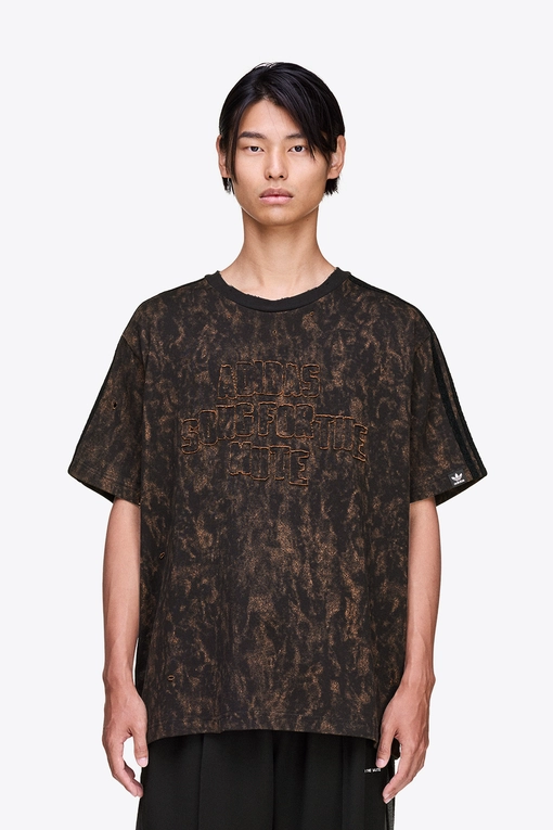 ADI006 TEE SS / BLK/WILD BRW