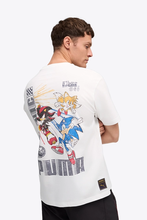 Puma - X SONIC RELAXED GRAPHIC TEE - VegNonVeg
