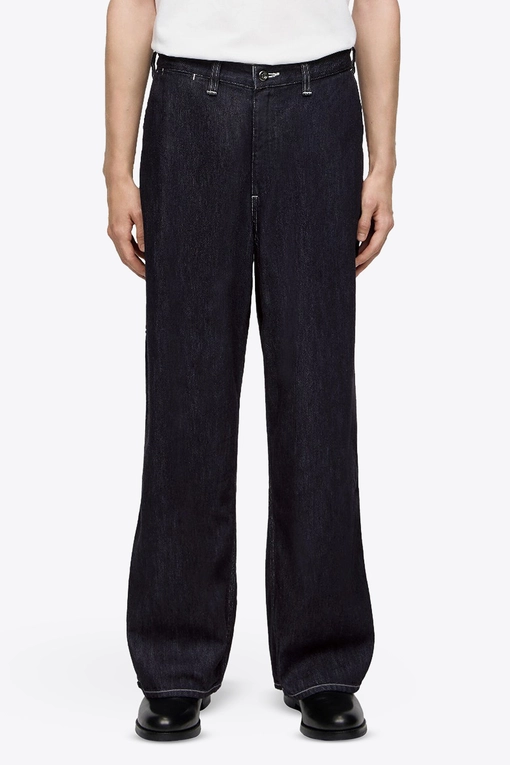 MOMOTARO JEANS - DENIM PAINTER PANTS - VegNonVeg